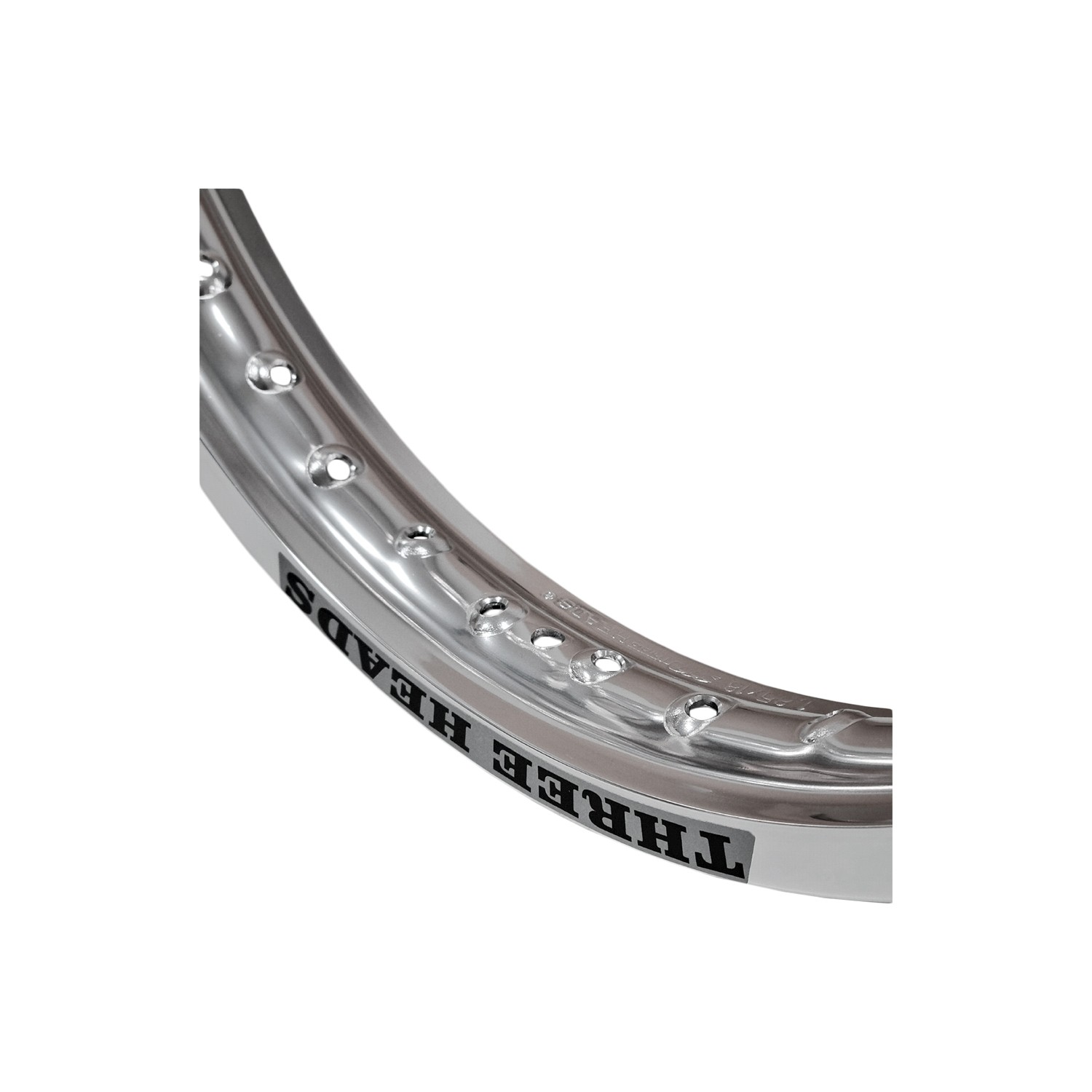 ARO ALUMÍNIO 185X21 POLIDO TORNADO CRF 230 XR THREE HEADS