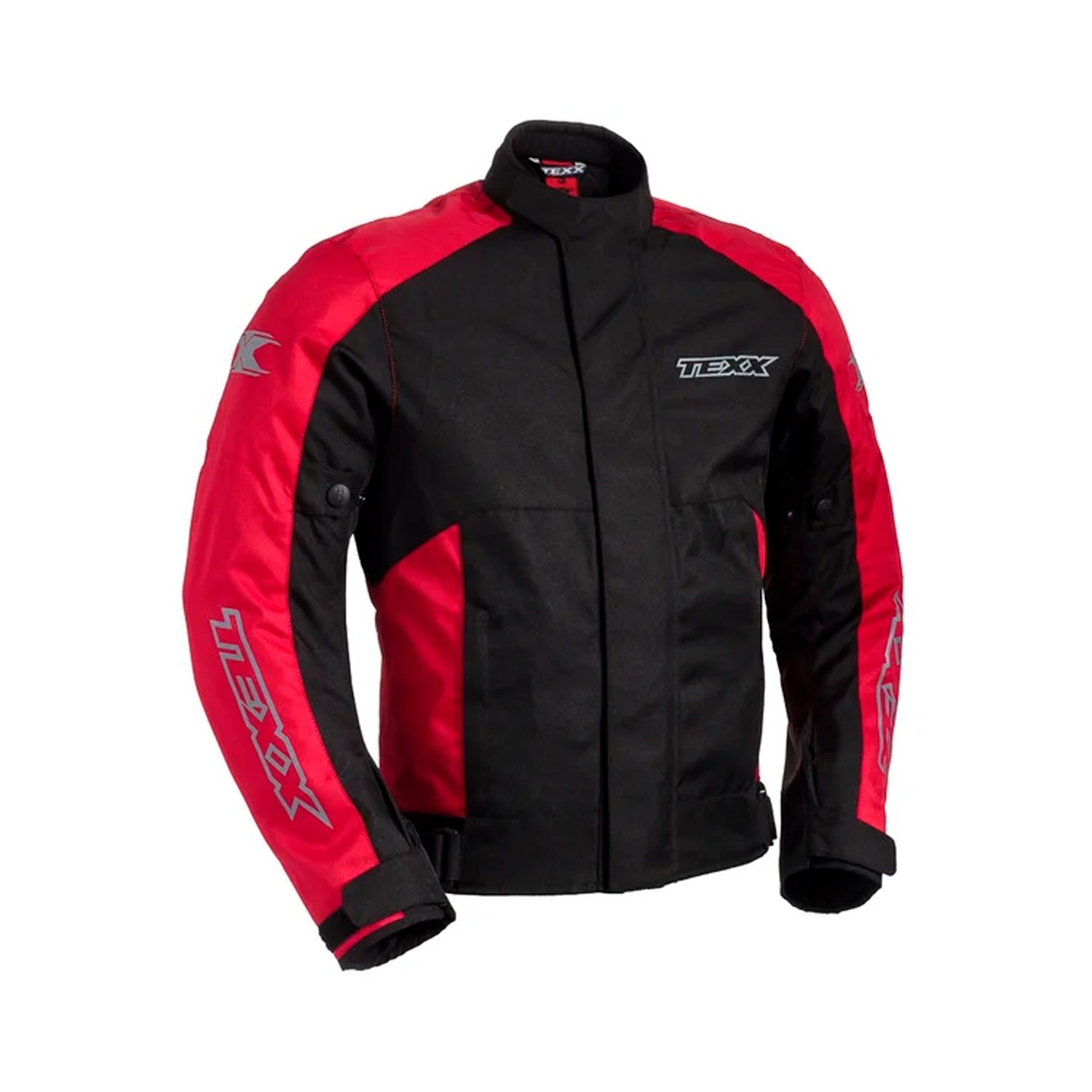 JAQUETA TEXX RONIN MASCULINA PRETO C/ VERMELHO M