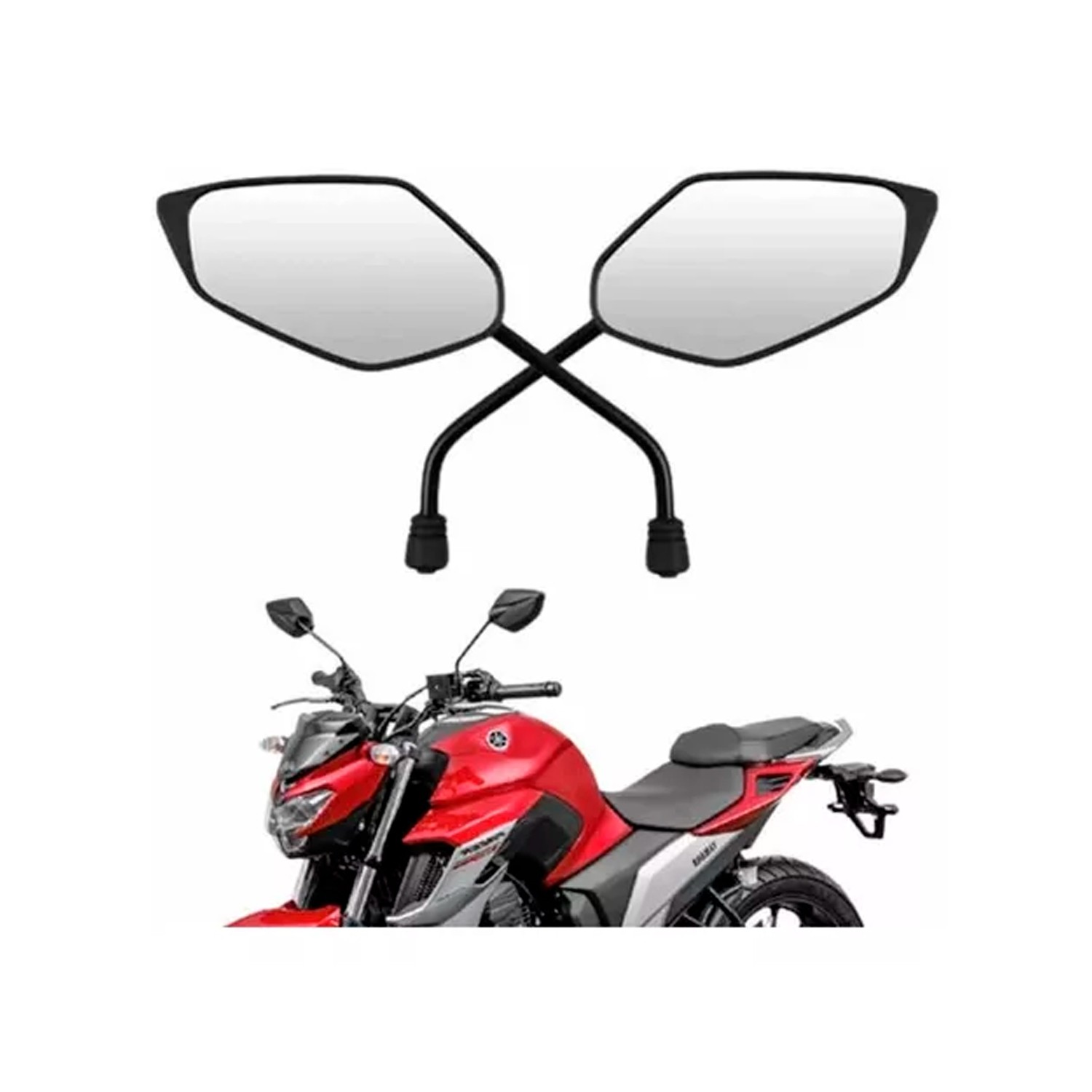Espelho Retrovisor Fazer 250 2018/2022 par Gvs