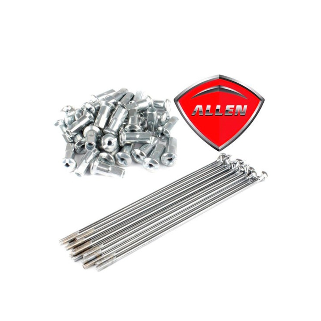 JOGO DE RAIO NX 150 200 XR 200 DIANTEIRO 4MM ALLEN